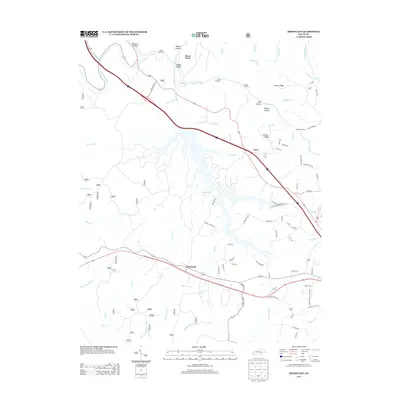 2013 Map of Bernstadt, 2013 Print
