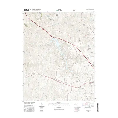 2016 Map of Bernstadt, 2016 Print