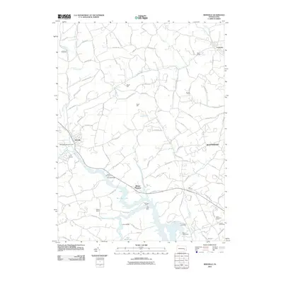 2010 Map of Bernville, 2010 Print