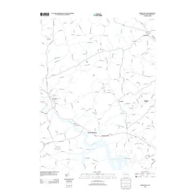 2013 Map of Bernville, 2013 Print