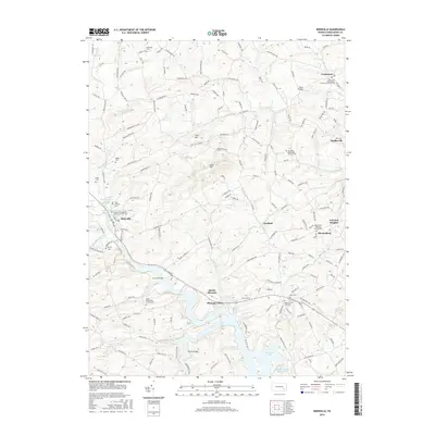 2016 Map of Bernville, 2016 Print