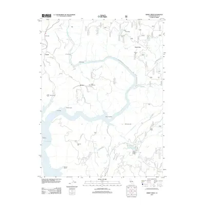 2012 Map of Berry Creek, 2012 Print