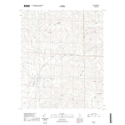 2020 Map of Berry, 2020 Print