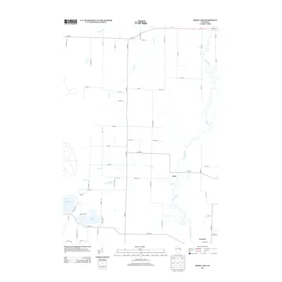 2013 Map of Berry Lake, 2013 Print