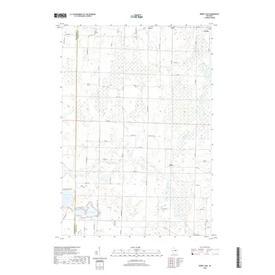 2018 Map of Berry Lake, 2018 Print