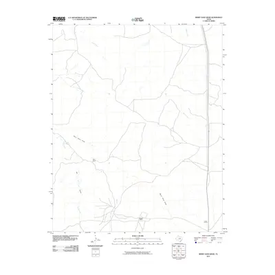 2010 Map of Berry Sand Draw, 2010 Print