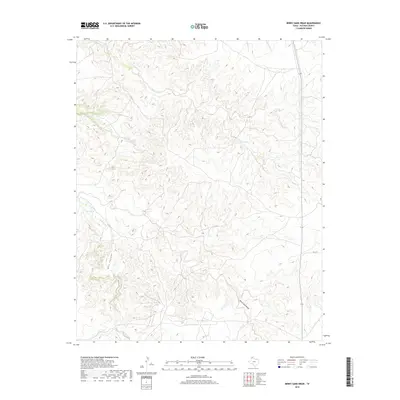 2019 Map of Berry Sand Draw, 2019 Print
