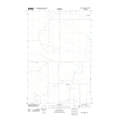 2011 Map of Berry School, 2011 Print