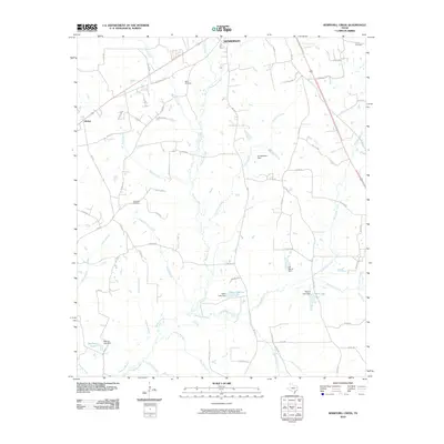 2010 Map of Berryhill Creek, 2010 Print