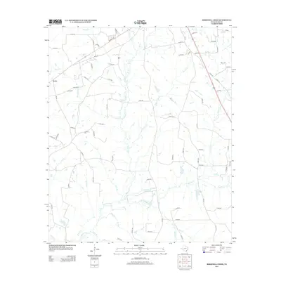 2013 Map of Berryhill Creek, 2013 Print