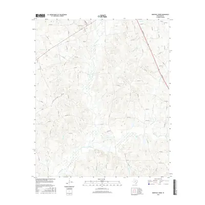 2016 Map of Berryhill Creek, 2016 Print
