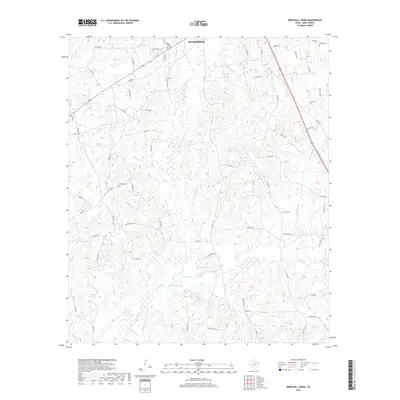 2019 Map of Berryhill Creek, 2019 Print