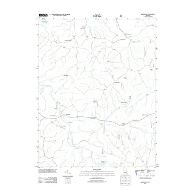 2011 Map of Berryman, 2011 Print