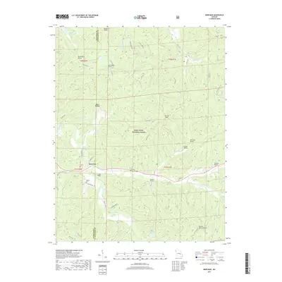2017 Map of Berryman, 2017 Print