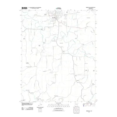 2011 Map of Berryville, 2011 Print