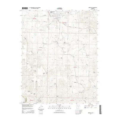 2014 Map of Berryville, 2014 Print