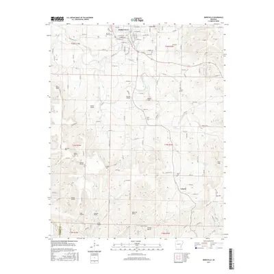 2017 Map of Berryville, 2017 Print