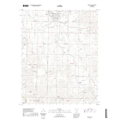 2020 Map of Berryville, 2020 Print
