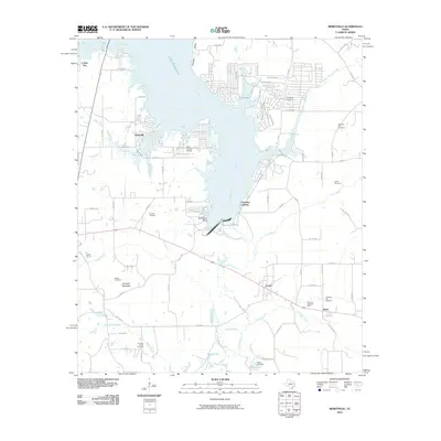2010 Map of Berryville, 2010 Print