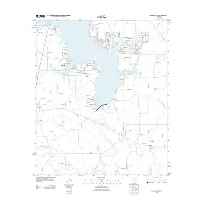 2012 Map of Berryville, 2012 Print
