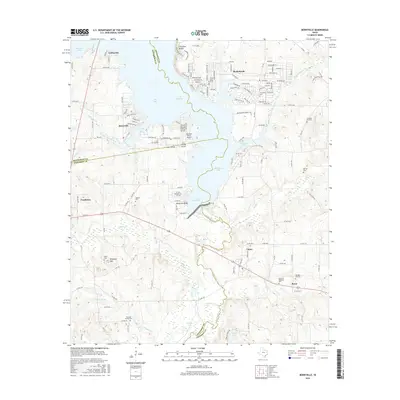 2016 Map of Berryville, 2016 Print