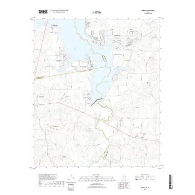 2019 Map of Berryville, 2019 Print
