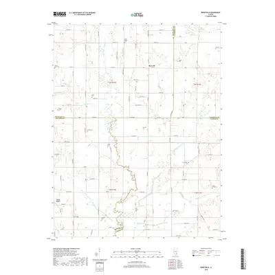 2018 Map of Berryville, 2018 Print