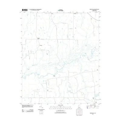 2012 Map of Berryville, 2012 Print