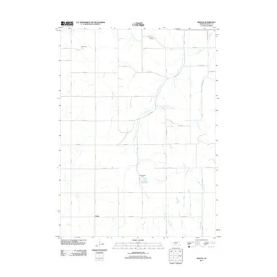 2011 Map of Bertha, 2011 Print