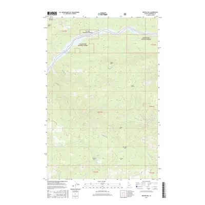 2017 Map of Bertha Hill, 2017 Print