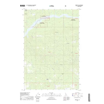 2020 Map of Bertha Hill, 2020 Print