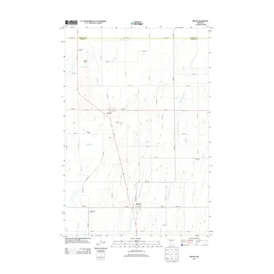 2013 Map of Bertha, 2013 Print