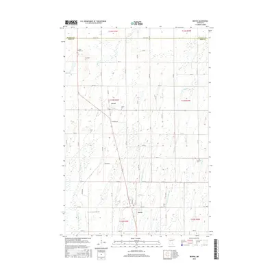 2016 Map of Bertha, 2016 Print