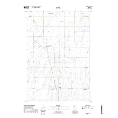 2019 Map of Bertha, 2019 Print