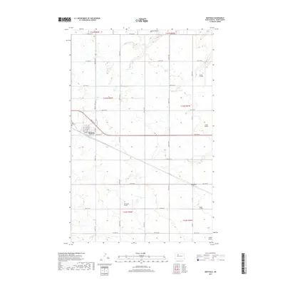 2017 Map of Berthold, 2017 Print