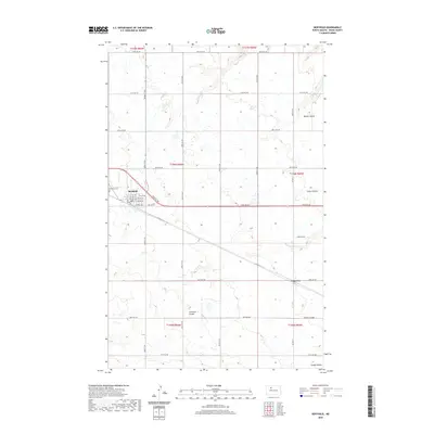 2020 Map of Berthold, 2020 Print