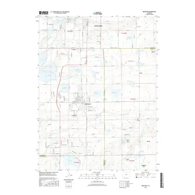 2016 Map of Berthoud, 2016 Print