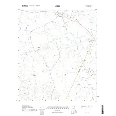 2019 Map of Bertram, 2019 Print