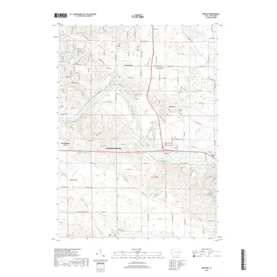 2018 Map of Bertram, 2018 Print