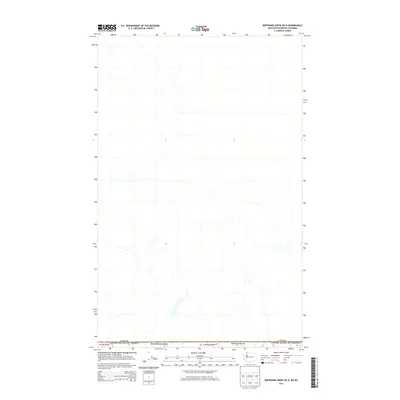 2014 Map of Bertrand Creek OE N, 2014 Print