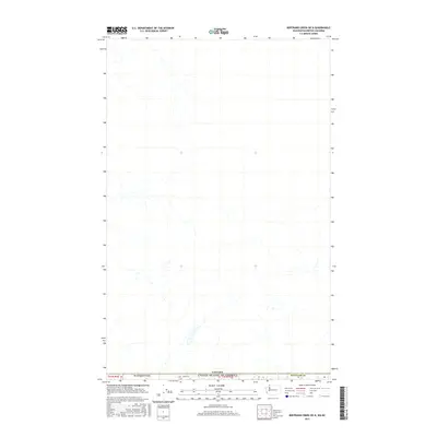 2017 Map of Bertrand Creek OE N, 2017 Print