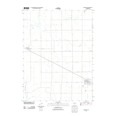 2011 Map of Bertrand, 2011 Print