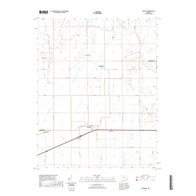 2017 Map of Bertrand, 2017 Print