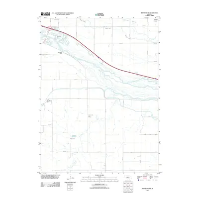 2011 Map of Bertrand NW, 2011 Print