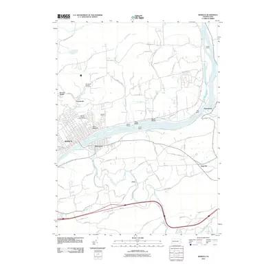 2010 Map of Berwick, 2010 Print