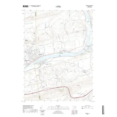 2019 Map of Berwick, 2019 Print