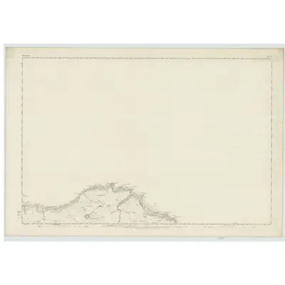 1856 Map of Berwickshire, Sheet II, 1857 Print