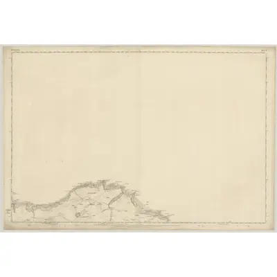 1856 Map of Berwickshire, Sheet II, 1857 Print