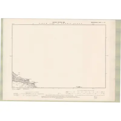 1898 Map of Berwickshire Sheet II.SE, 1900 Print