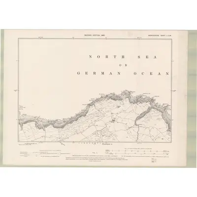 1898 Map of Berwickshire Sheet II.SW, 1900 Print